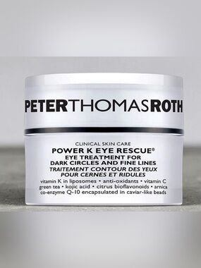 Peter Thomas Roth White and Black Eye Cream Jar